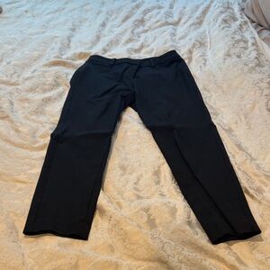 White House Black Market Women's Black Cropped Pants